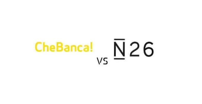 N26 vs CheBanca