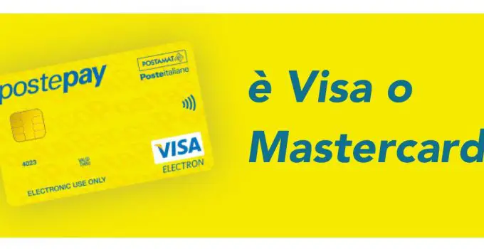 Postepay Visa o Mastercard